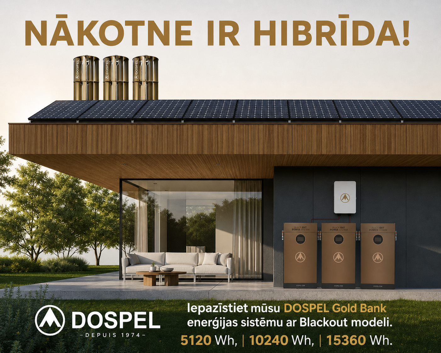 Dospel Gold Bank enerģijas sistēma